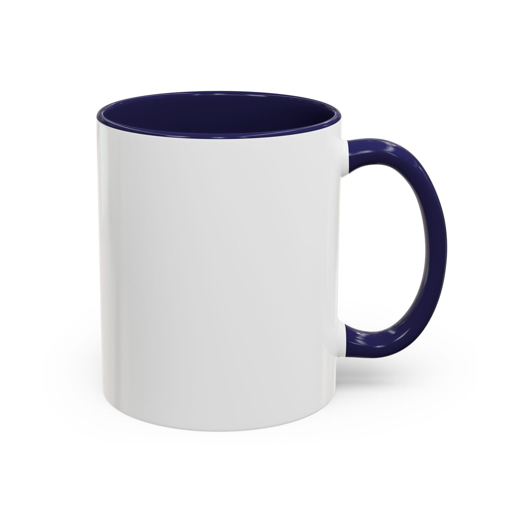 We Run The SIP Coffee Mug — Bold Retro Logo Accent Mug