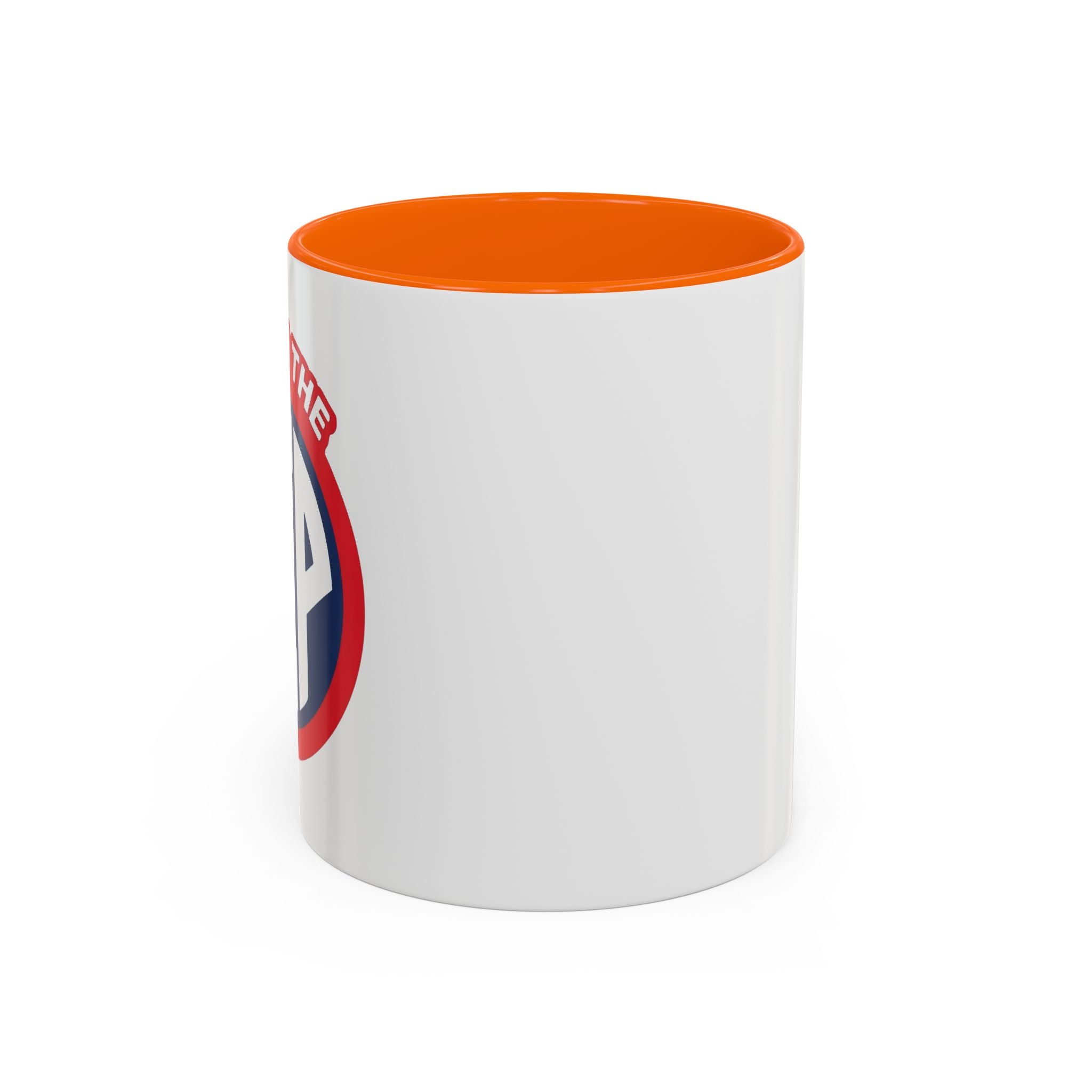 We Run The SIP Coffee Mug — Bold Retro Logo Accent Mug