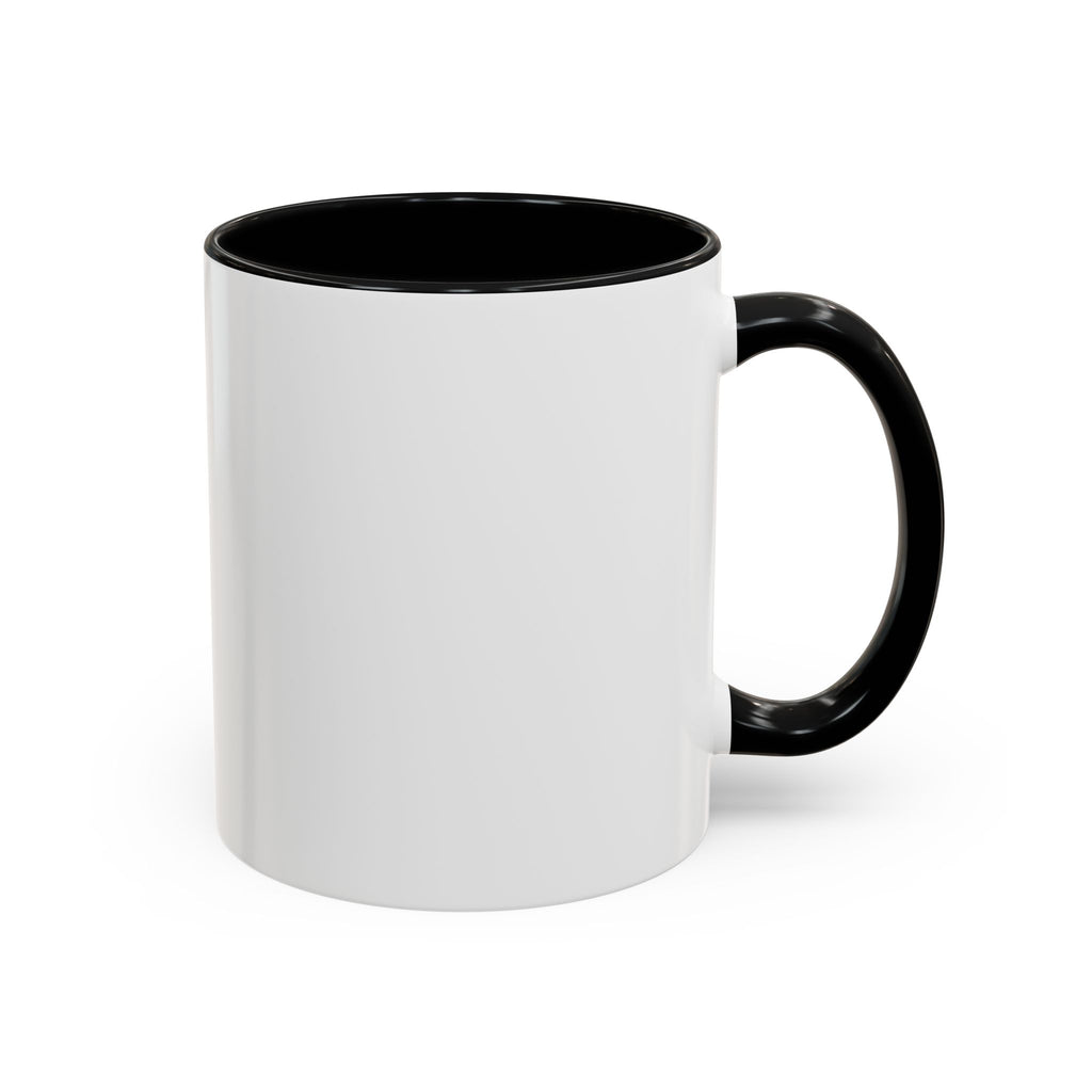 We Run The SIP Coffee Mug — Bold Retro Logo Accent Mug
