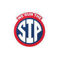 We Run The Sip Round Vinyl Decal