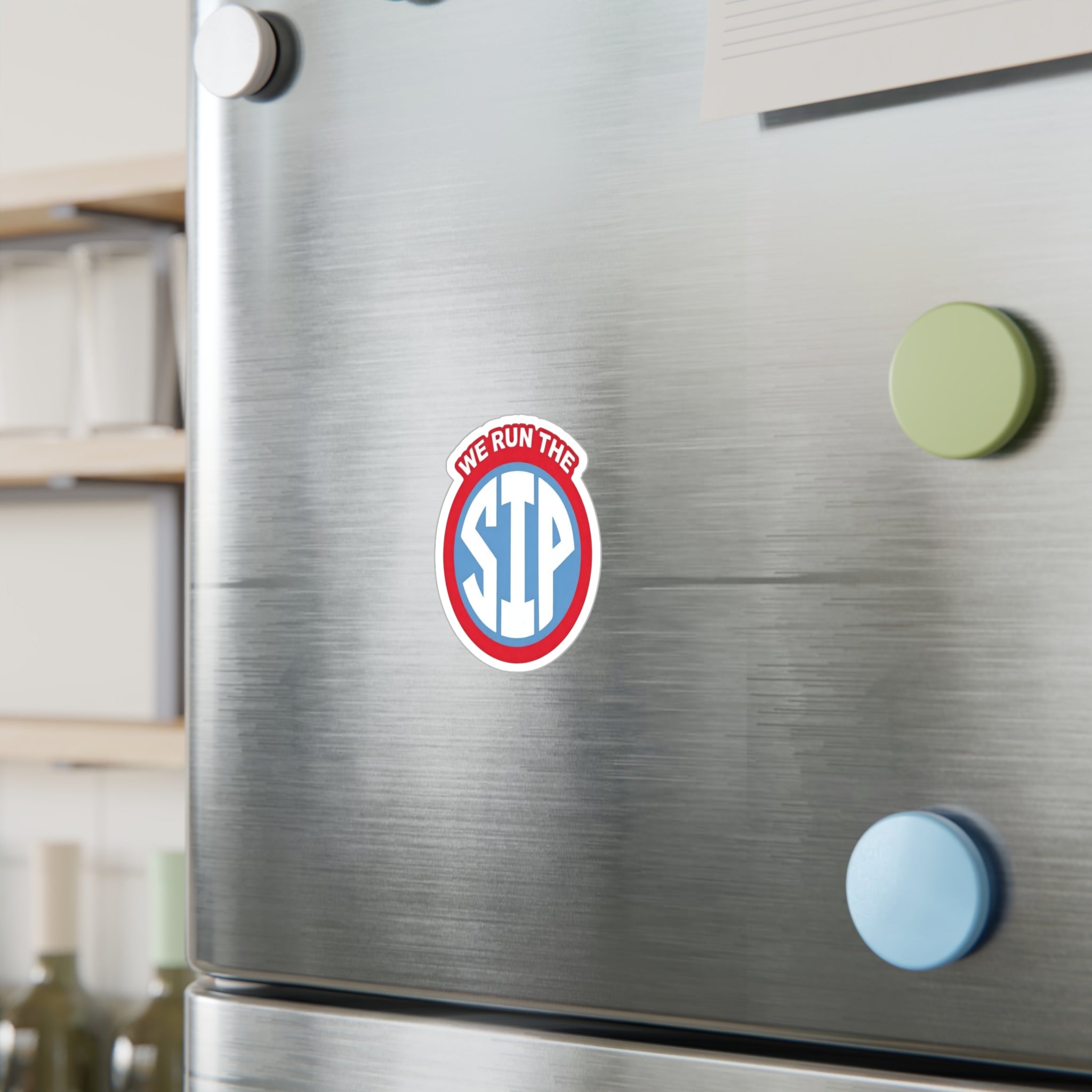 We Run The Sip Decal (powder)