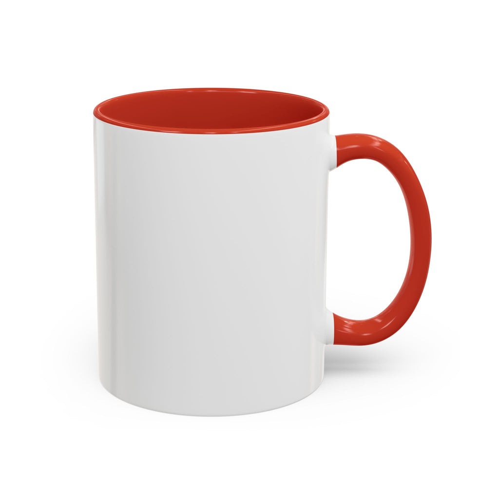 We Run The SIP Coffee Mug — Bold Retro Logo Accent Mug