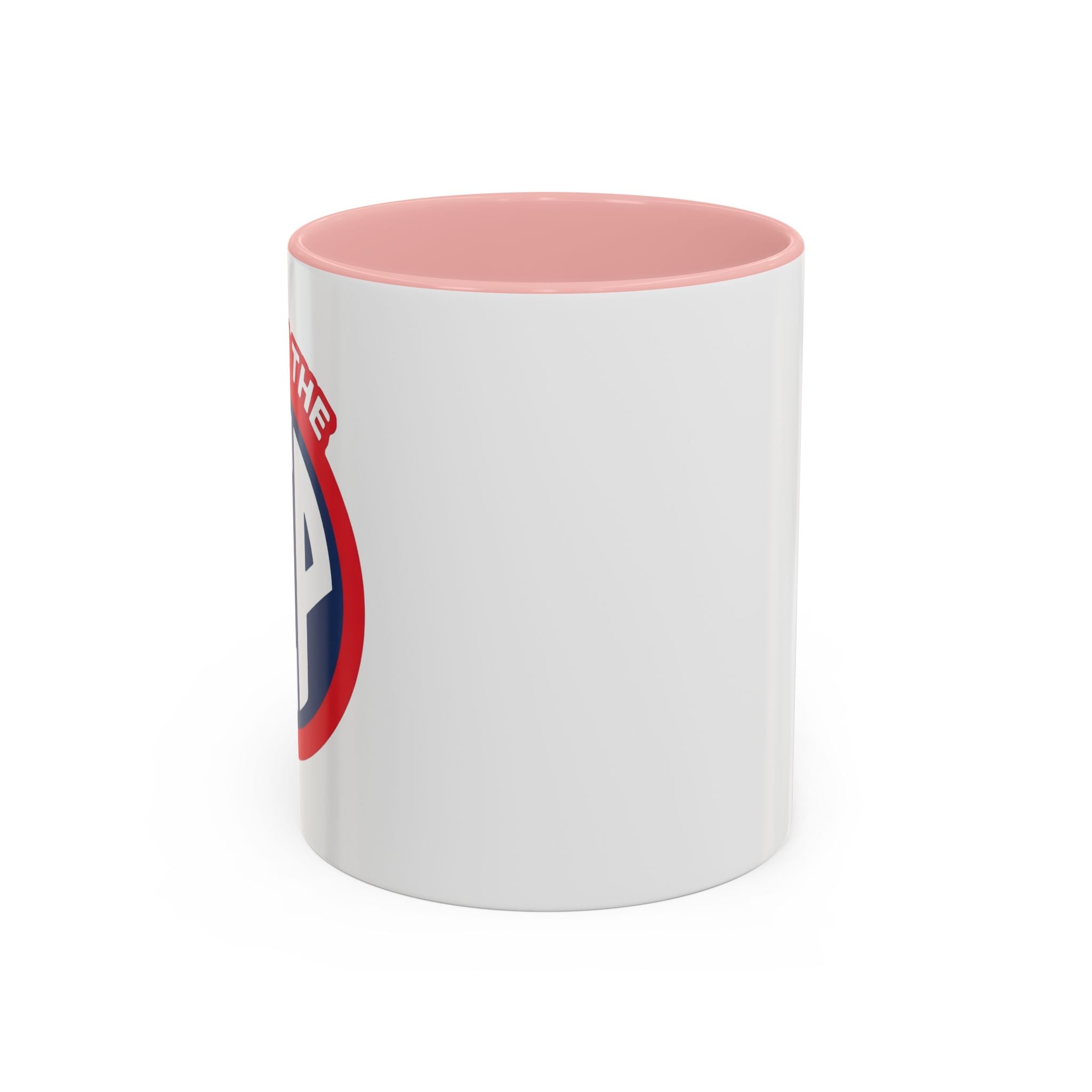 We Run The SIP Coffee Mug — Bold Retro Logo Accent Mug