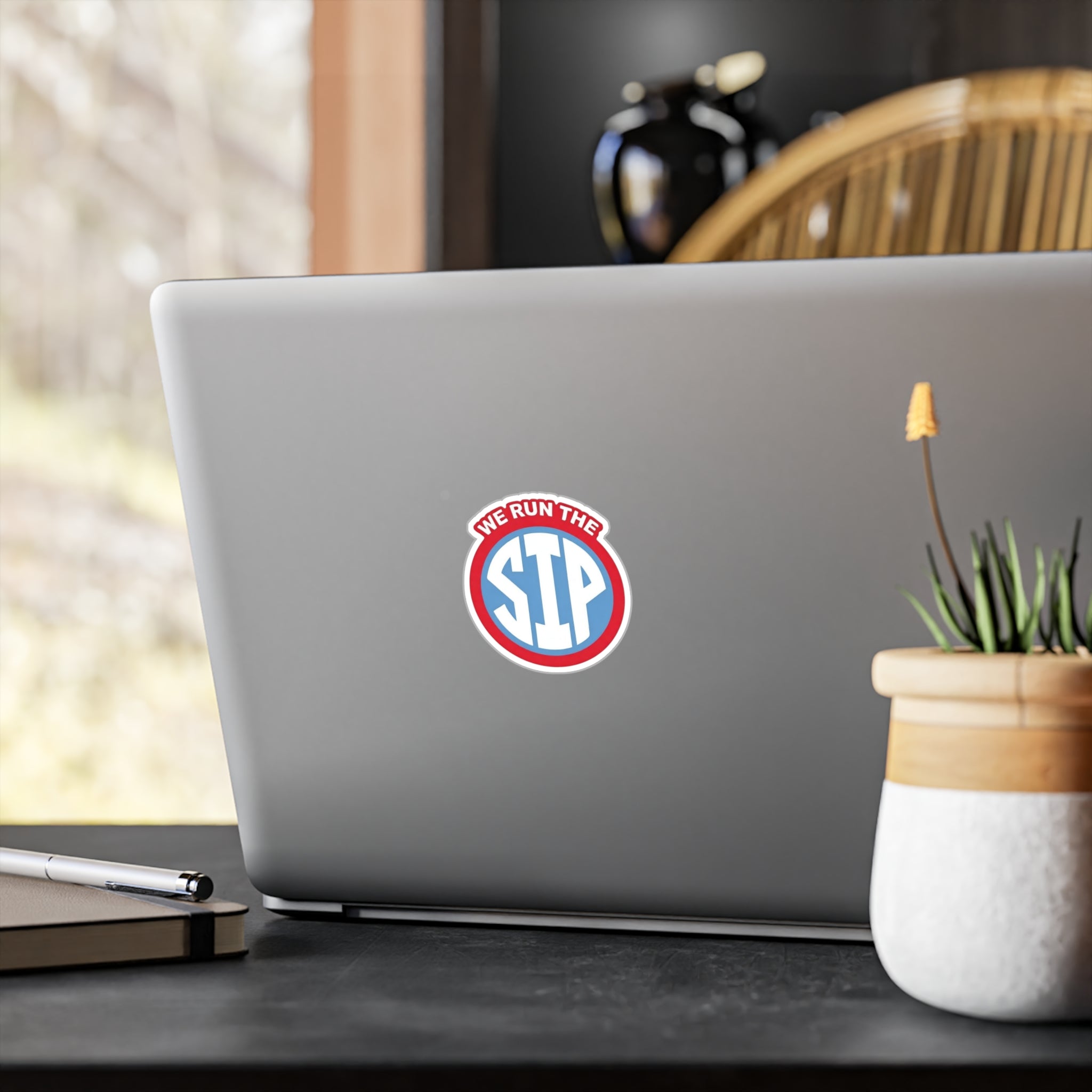 We Run The Sip Decal (powder)